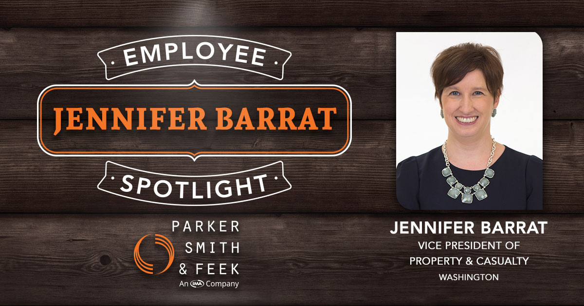 Parker, Smith and Feek Employee Spotlight, Jennifer Barrat