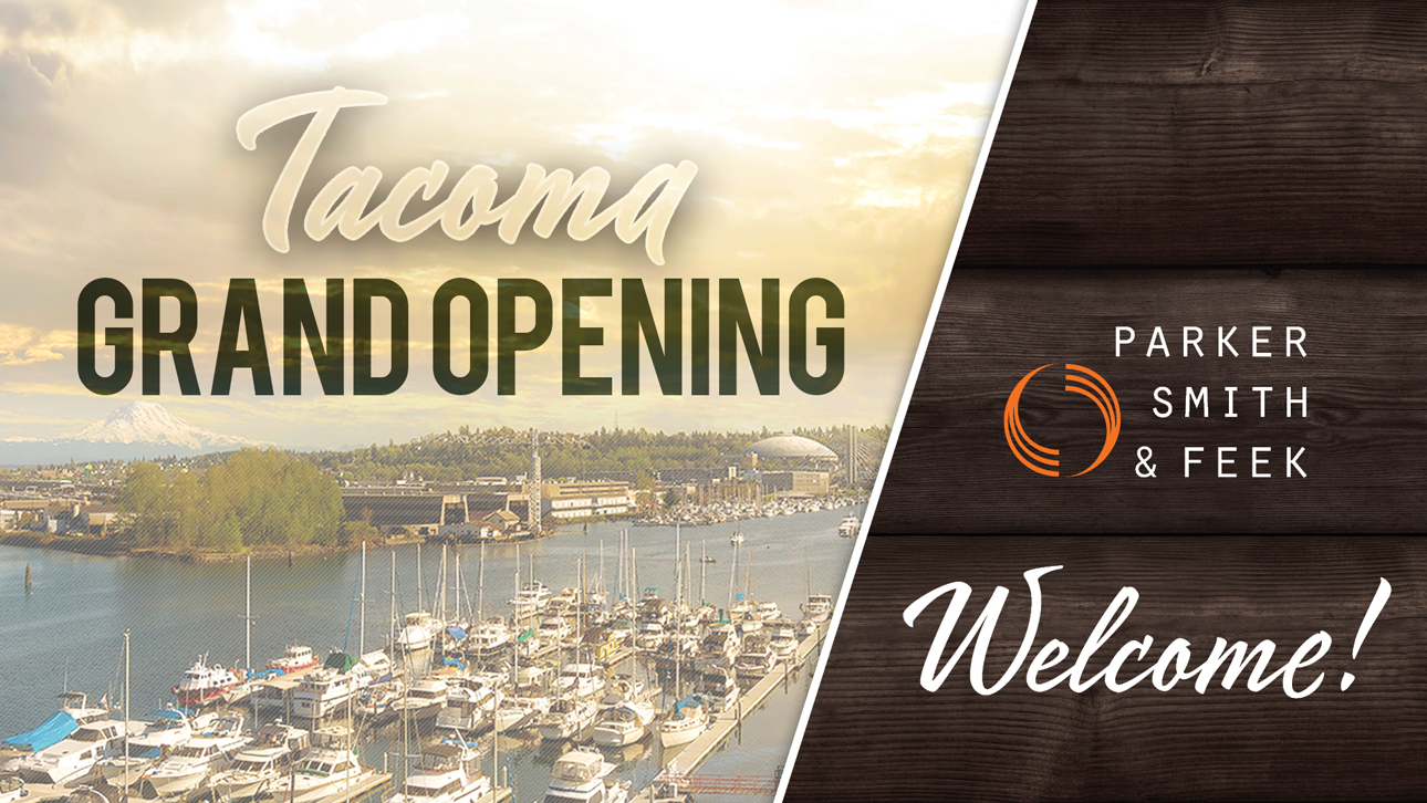 Parker, Smith & Feek announces their new Tacoma Office!