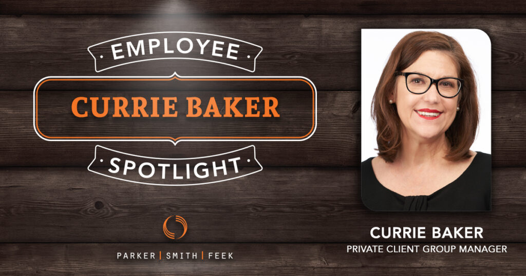 Parker, Smith & Feek Employee Spotlight, Currie Baker.