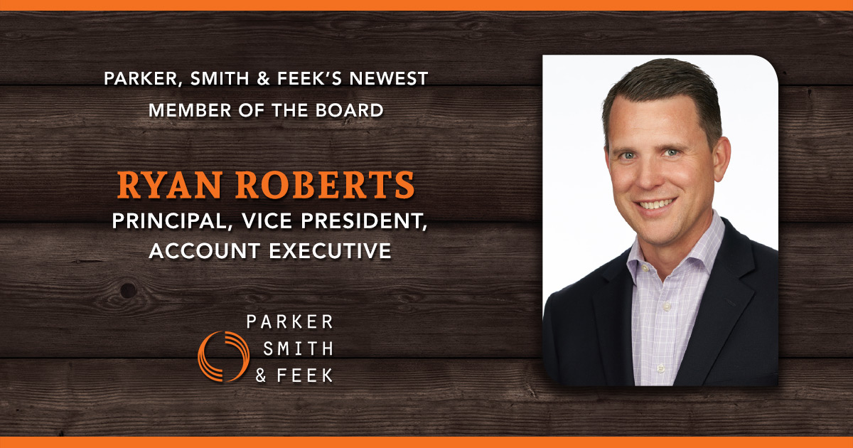 Parker, Smith & Feek Board of directors appointment, Ryan Roberts.