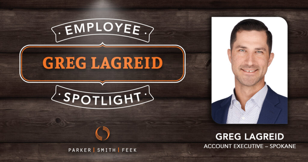 Parker, Smith & Feek Employee Spotlight, Greg Lagreid