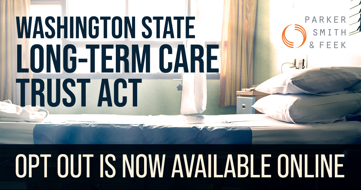 washington state ltc act update opt out available online