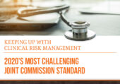 2020's Most challenging joint commission standard