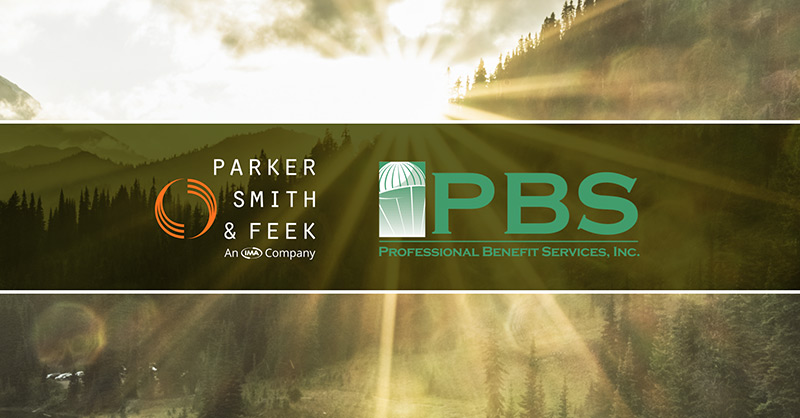 Parker, Smith & Feek + Professional Benefit Services, Inc. Announcement